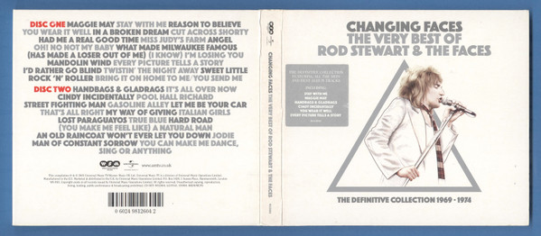 lataa albumi Rod Stewart & The Faces - Changing Faces The Very Best Of Rod Stewart The Faces The Definitive Collection 1969 1974