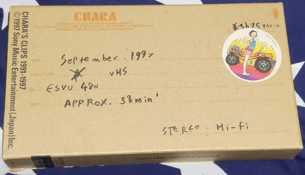Chara – Chara's Clips 1991-1997 (1997, VHS) - Discogs