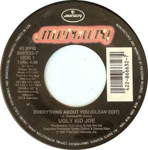 Ugly Kid Joe - Everything About You (Clean Edit) album cover
