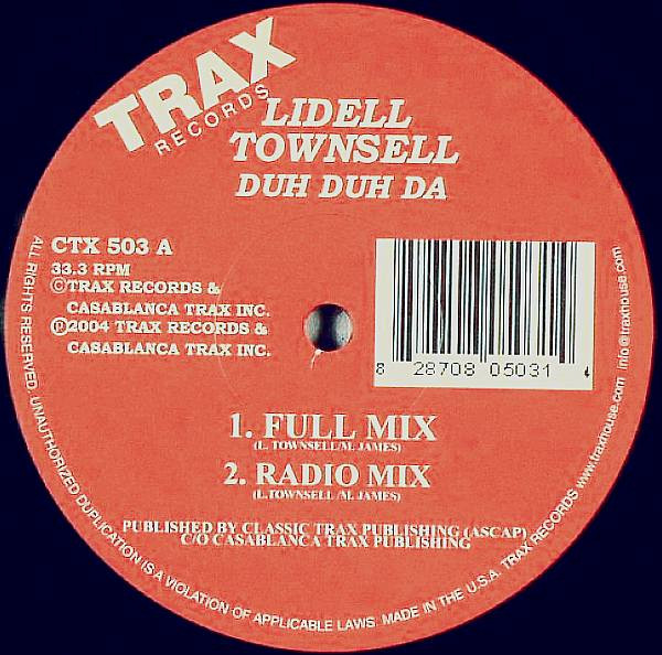 last ned album Lidell Townsell - Duh Duh Da