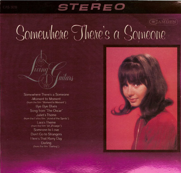 Living Guitars - Somewhere There's A Someone (LP, Mono)