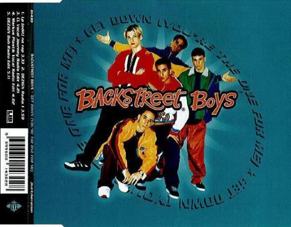 Backstreet Boys – Get Down (You're The One For Me) (1996, CD 