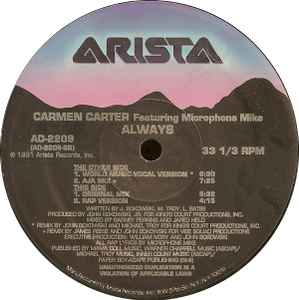 Carmen Carter - Always album cover