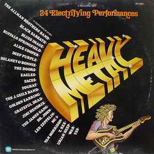 Various - Heavy Metal - 24 Electrifying Performances album cover
