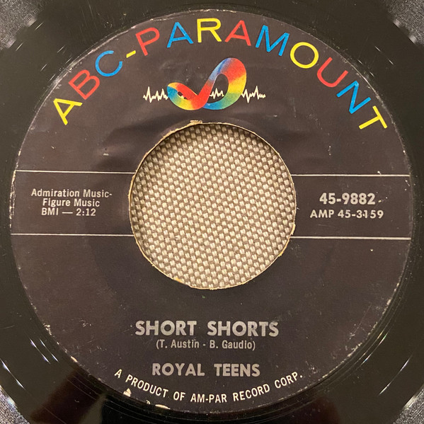 Royal Teens – Short Shorts (1958, Shelley Pressing, Vinyl) - Discogs