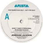 Jermaine Jackson - Don't Take It Personal | Releases | Discogs