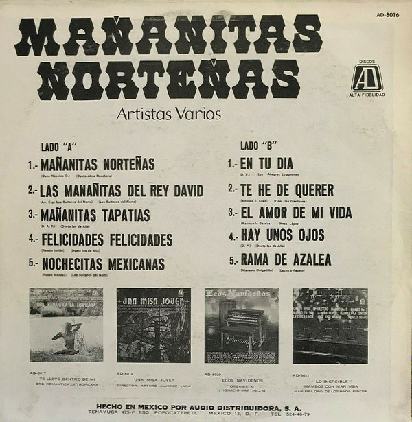 baixar álbum Various - Mañanitas Norteñas