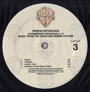Robyn Hitchcock - Storefront Hitchcock L.P. (Music From The Jonathan Demme Motion Picture)
