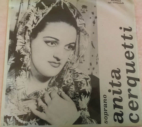 Anita Cerquetti – A Portrait Of The Artist (Vinyl) - Discogs