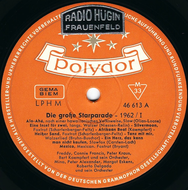 télécharger l'album Download Various - Die Große Star Parade 1962 1 album