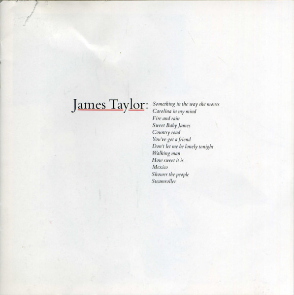 James Taylor – Greatest Hits (CD) - Discogs