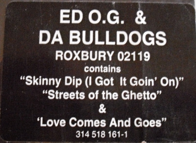 Ed O.G & Da Bulldogs – Roxbury 02119 (1993, Vinyl) - Discogs