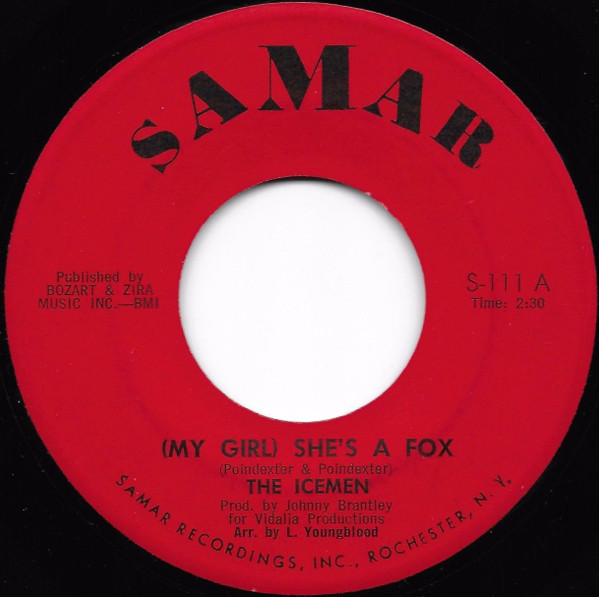 télécharger l'album The Icemen - My Girl Shes A Fox