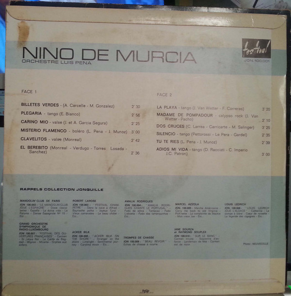 Album herunterladen Niño De Murcia - Billettes Verdes