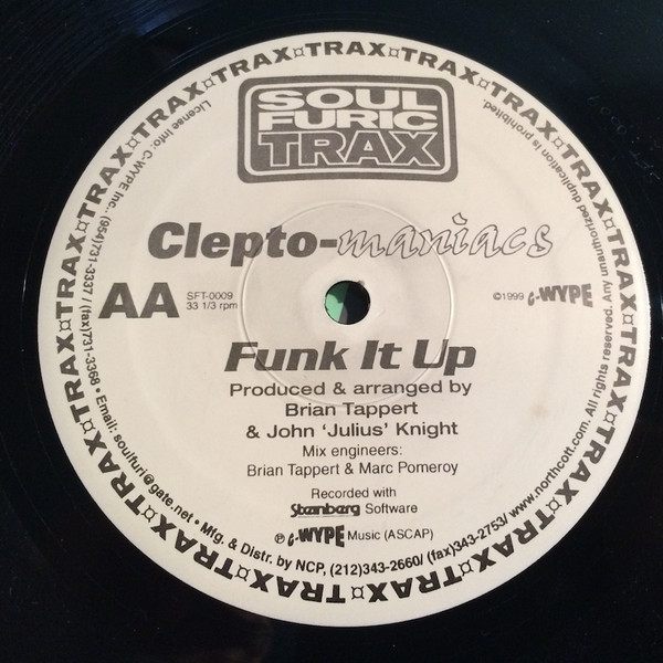 last ned album Cleptomaniacs - Lets Get Down Funk It Up