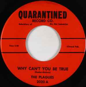 The Plagues (2) - Why Can't You Be True / Through This World album cover