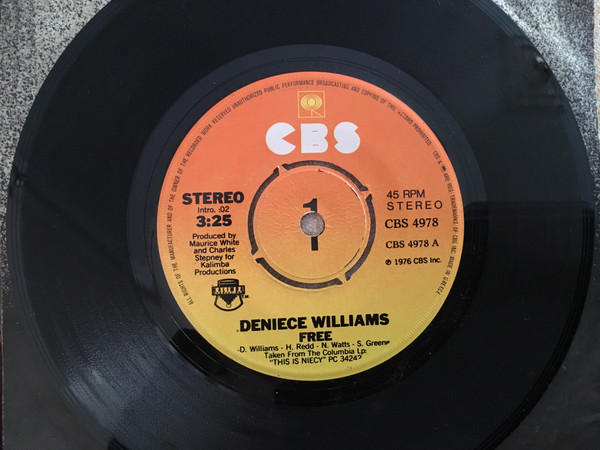 Deniece Williams – Free (1976, Vinyl) - Discogs