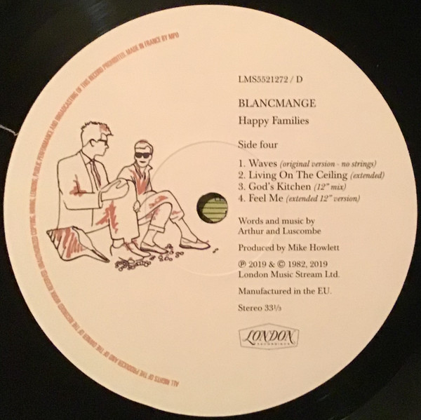 ladda ner album Blancmange - Happy Families Original Album Remaster Bonus Lp