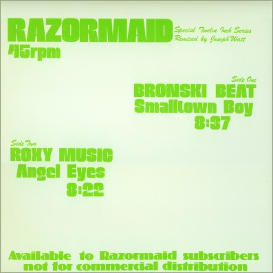 Bronski Beat / Roxy Music – Smalltown Boy / Angel Eyes (1984