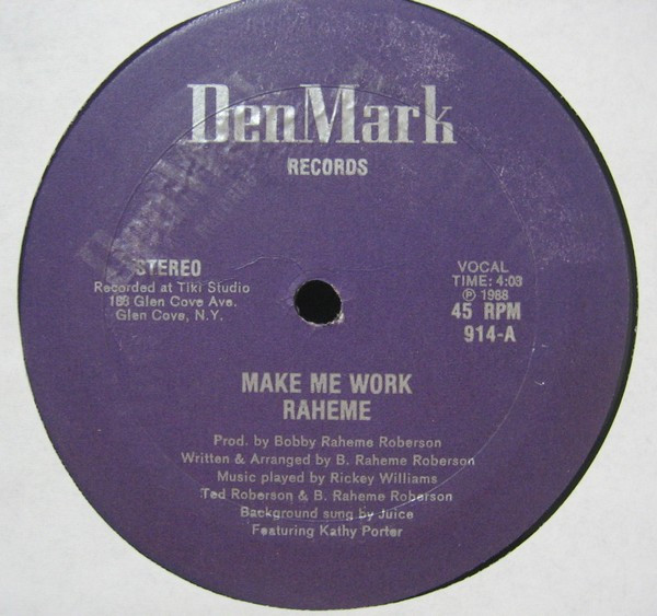 télécharger l'album Raheme - Make Me Work