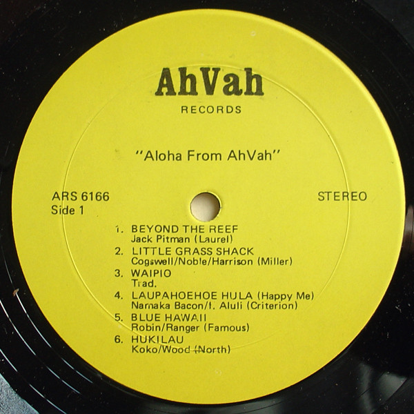 descargar álbum AhVah - Aloha From AhVah