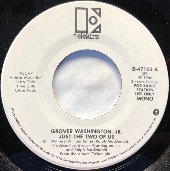 Grover Washington Jr. – Just the Two of Us Lyrics