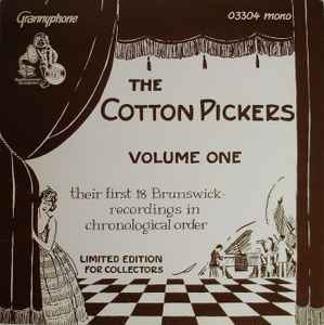 The Cotton Pickers - The Cotton Pickers Volume One album cover