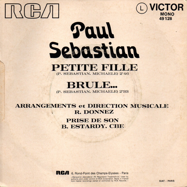 descargar álbum Paul Sebastian - Petite fille