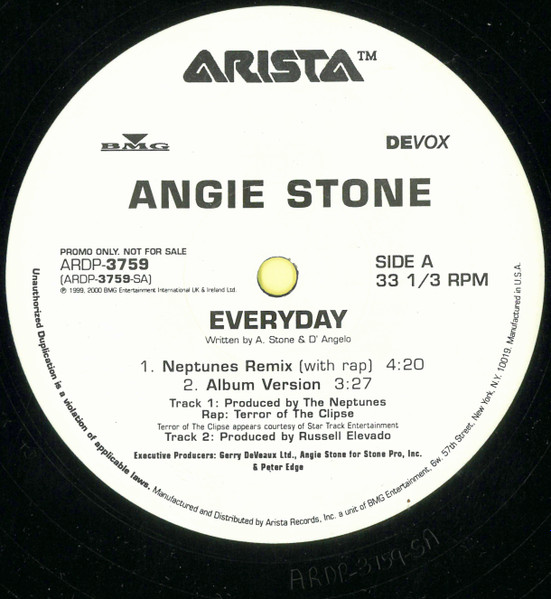 Angie Stone – Everyday (2000, Vinyl) - Discogs