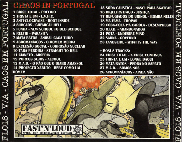 descargar álbum Various - Caos Em Portugal