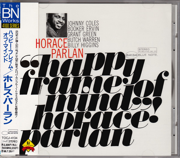 Horace Parlan – Happy Frame Of Mind (1986, Vinyl) - Discogs