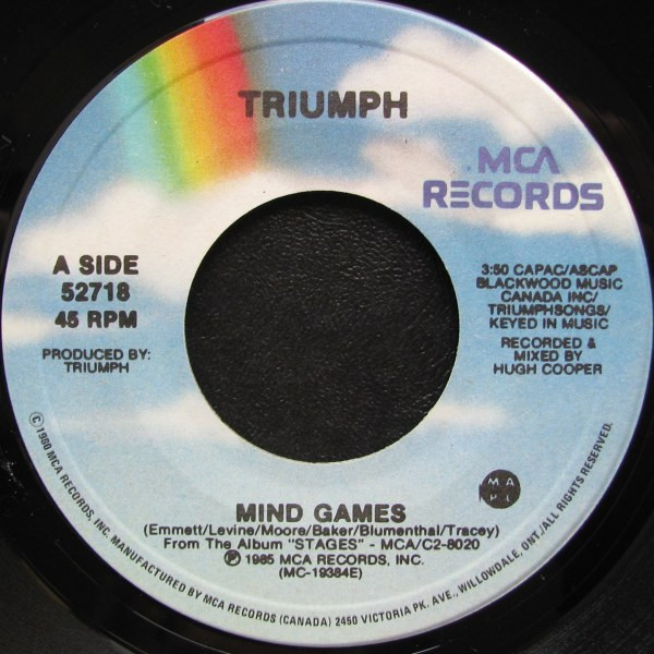 ladda ner album Triumph - Mind Games