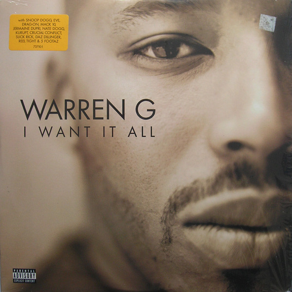 Warren G – I Want It All (1999, CD) - Discogs