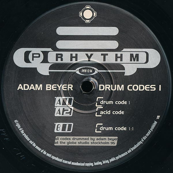 Adam Beyer – Drumcode 09 レコード テクノ