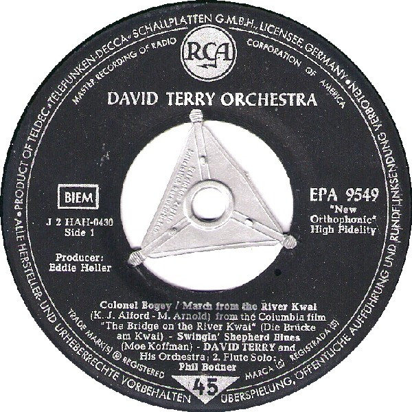 descargar álbum David Terry And His Orchestra - March From The River Kwai Colonel Bogey