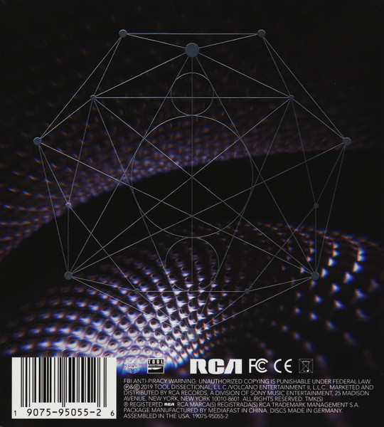 Tool – Fear Inoculum (2019, Variant 1, CD) - Discogs