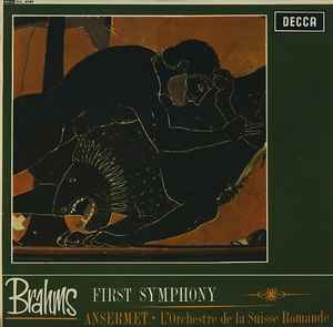 Johannes Brahms - First Symphony album cover