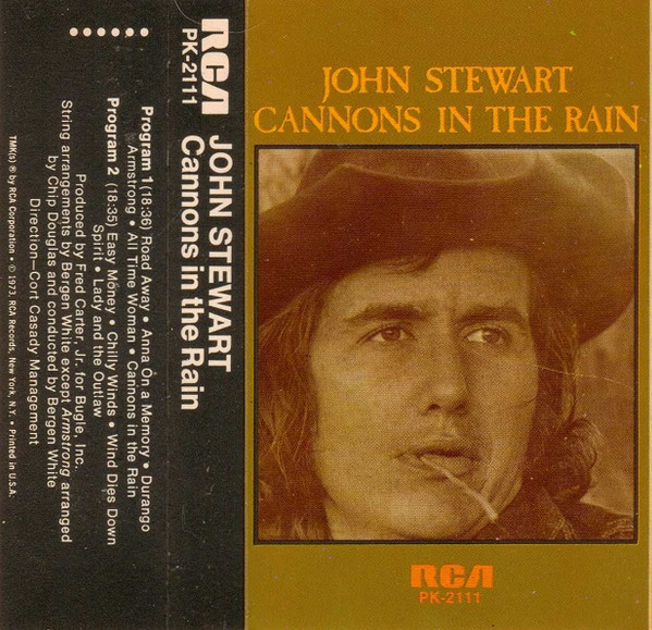 John Stewart – Cannons In The Rain (1975, Gatefold, Vinyl) - Discogs