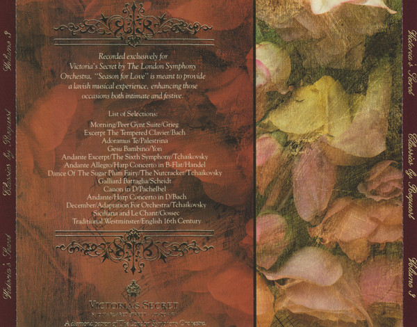 Album herunterladen The London Symphony Orchestra - Season For Love Victorias Secret Classics By Request Volume 3