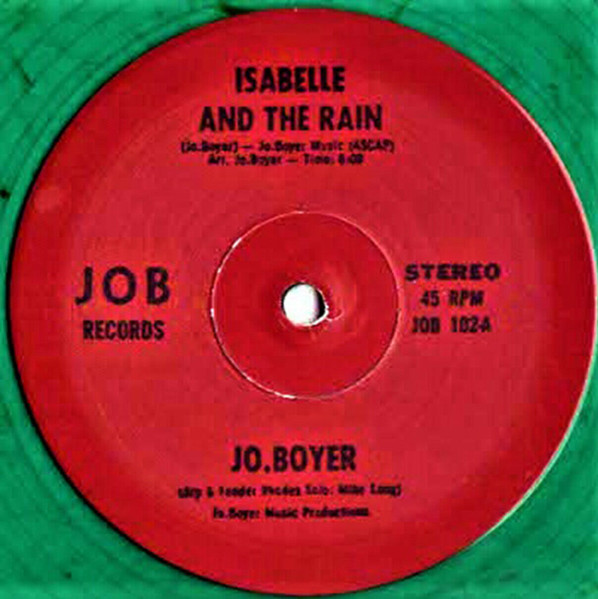 Jo.Boyer – Isabelle And The Rain (1977, Vinyl) - Discogs