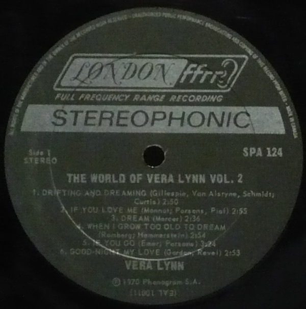 télécharger l'album Vera Lynn - The World Of Vera Lynn