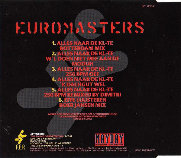 Album herunterladen Euromasters - Alles Naar De Kl te