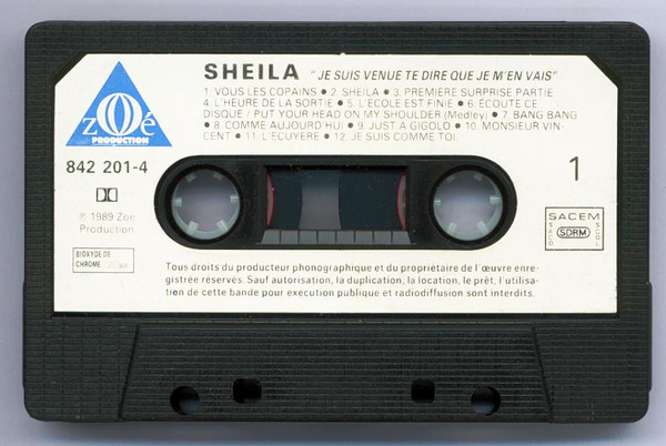 lataa albumi Sheila - Je Suis Venue Te Dire Que Je MEn Vais Ses Plus Grands Succès