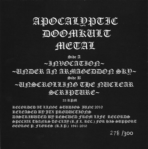 Album herunterladen Demonhammer - Apocalyptic Doomkult Metal