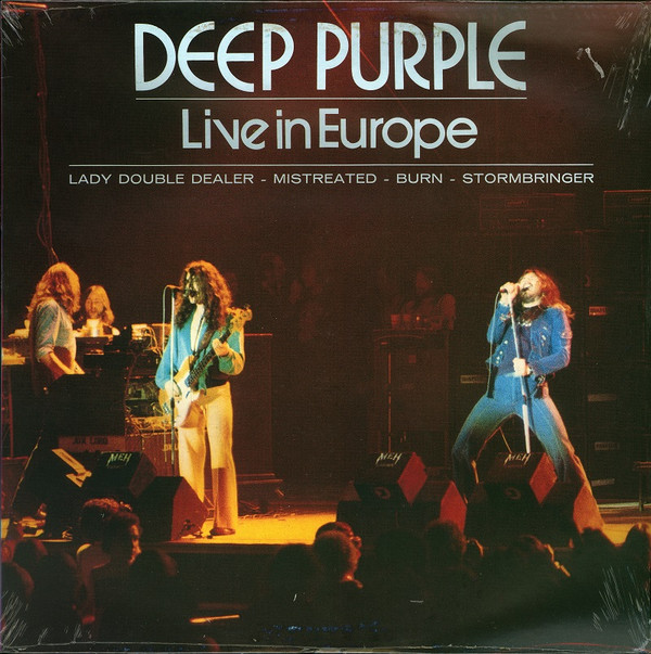 Обложка конверта виниловой пластинки Deep Purple - Live In Europe