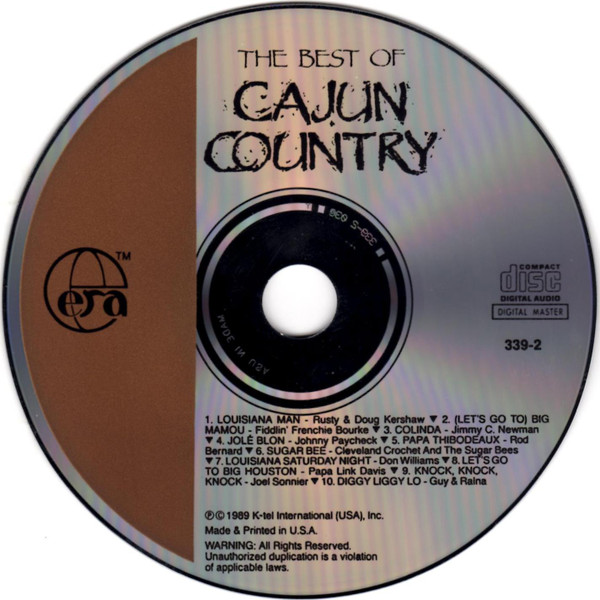 descargar álbum Download Various - The Best Of Cajun Country album