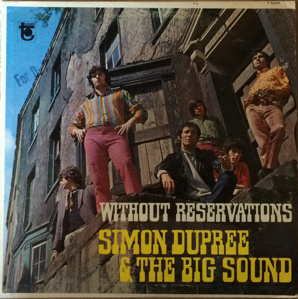 Simon Dupree & The Big Sound – Without Reservations (1968, Vinyl