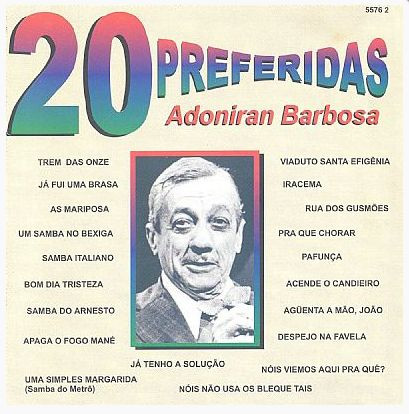 Adoniran Barbosa – 20 Preferidas (CD) - Discogs