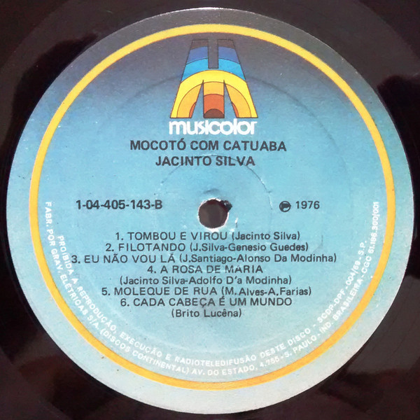 last ned album Jacinto Silva - Mocotó Com Catuaba