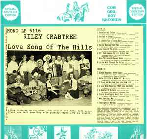 Riley Crabtree - Love Song Of The Hills album cover